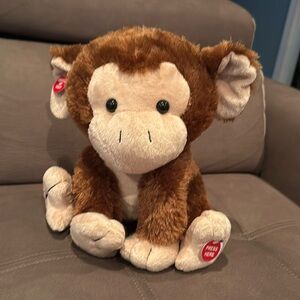 Cuddle, barn, my monkey Marvin